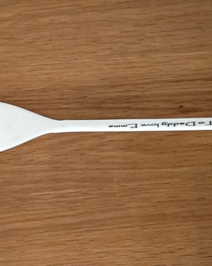 personalised wooden spoon