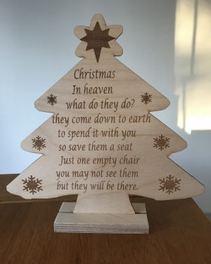 christmas message tree